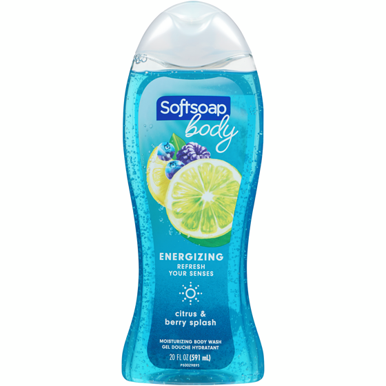 Softsoap Gel douche Body Citrus Scent and Berry Splash 591 ml, 1,01 $/100ml