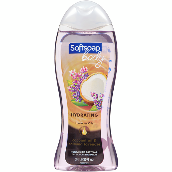 Softsoap Moisturizing Body Wash, Luminous Oils Coconut Oil and Lavender 591 ml, $0.85/100ml