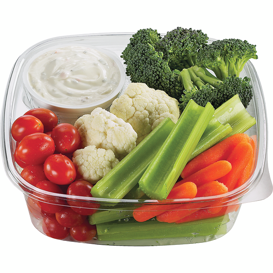null Lunch Size Veggies & Dip 510 g, $1.57/100g