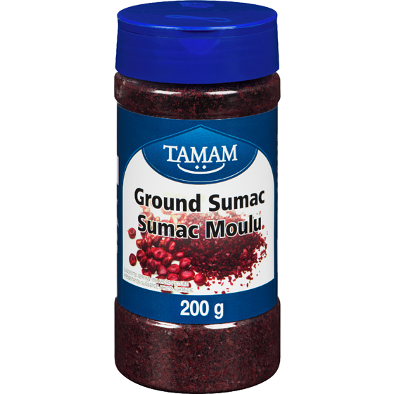 Tamam Sumac moulu Tamam 200 g, 5,00 $/100g