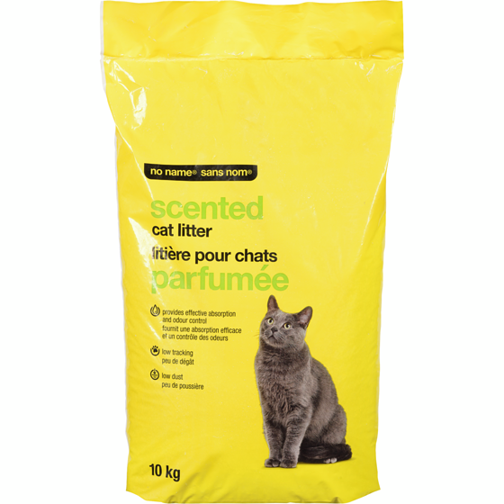 Sans Nom Litière pour chats parfumée 10 kg, 0,11 $/100g