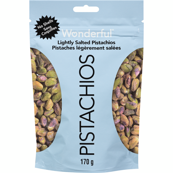 Wonderful Pistachios No Shells Roasted Light Salt 170 g, $5.88/100g