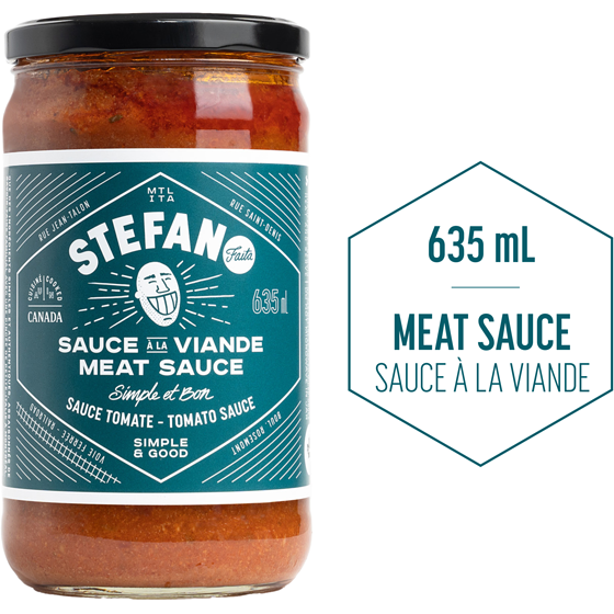 Stefano Faita Meat Sauce  635 ml, $1.34/100ml