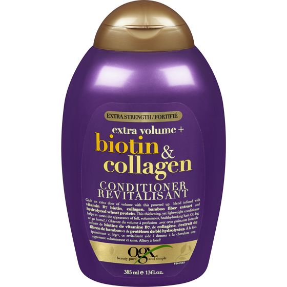 Ogx Biotin & Collagen Extra Strength Volumizing Conditioner 385 ml, $2.60/100ml