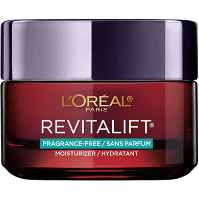 L'Oreal Paris Fragrance Free Anti Aging Day Moisturizer Cream with Retinol 50 ml, $67.18/100ml