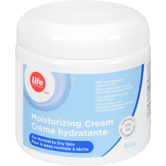 Life Brand Moisturizing Cream 453 g, $4.19/100g