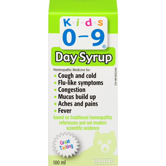 Homeocan Day Syrup 100 ml, $9.49/100ml