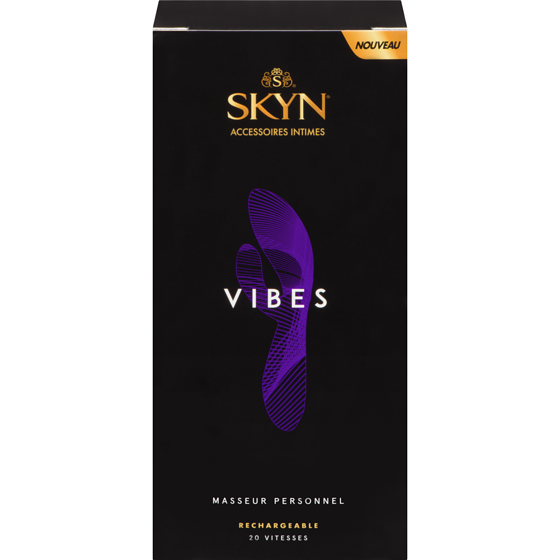Skyn Vibes masseur personnel rechargeable 20 vitesses 1 ea, 29,99 $/1ch