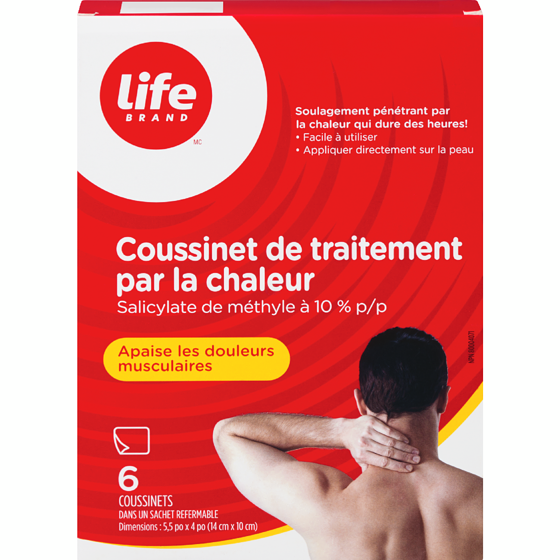Life Timbre De Soulagement Chaud, 6 Timbres 1 ea, 9,99 $/1ch