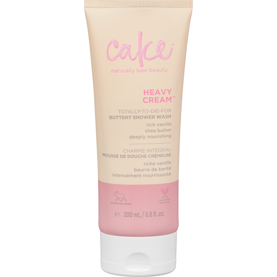 Cake Beauty Heavy Cream Buttery Shower Wash 200 ml, $6.00/100ml