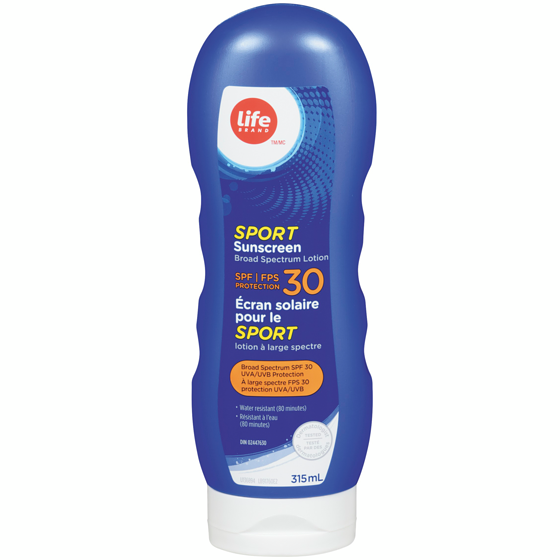 Life Lb Sport Fps 30 Lotion Econ 315 ml, 3,17 $/100ml
