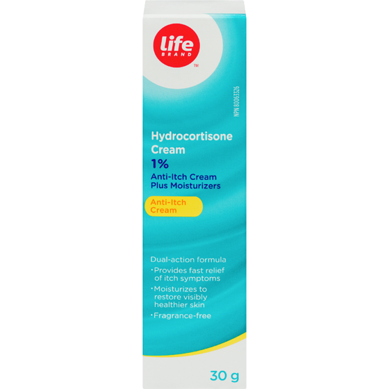 Life Brand Hydrocortisone Cream 1% Anti-Itch Cream Plus Moisturizers 30 g, $36.63/100g