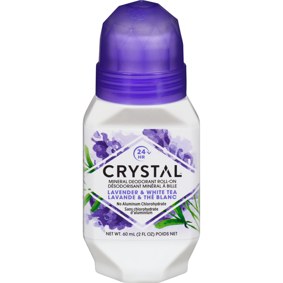 Crystal Mineral Deodorant Roll-On Lavender & White Tea 50 ml, $11.98/100ml