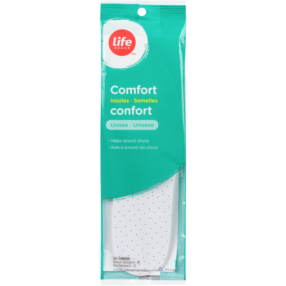 Life Semelles ultra confort 1 ea, 4,79 $/1ch