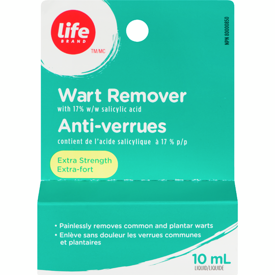 Life Brand Extra Strength Wart Remover 10 ml, $104.90/100ml