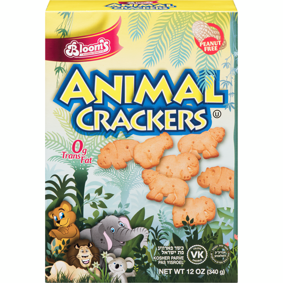Blooms Kosher Animal Crackers 340 g, $2.35/100g
