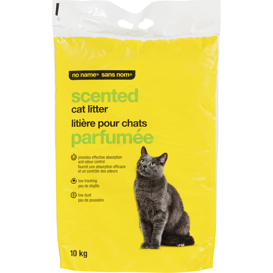 Sans Nom Litière parfumée pour chat 10 kg, 0,09 $/100g