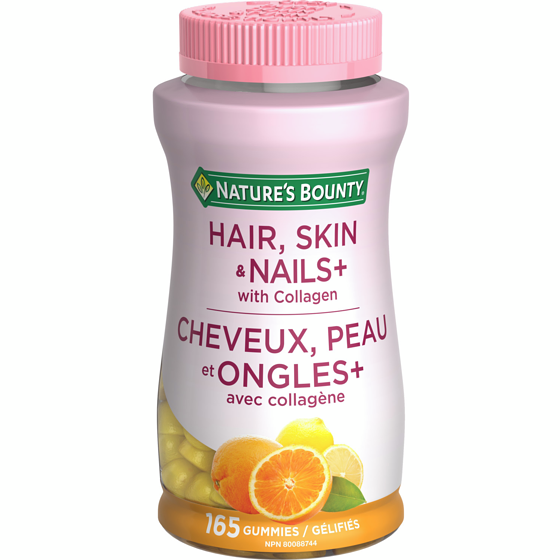 Nature's Bounty Hair, Skin & Nails Plus Collagen, Gummies 165 ea, $0.14/1ea