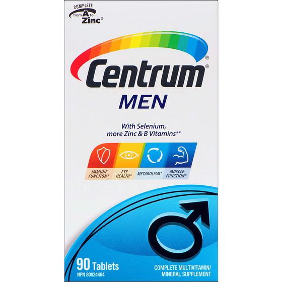 Centrum Men Tablets 90 ea, $0.20/1ea