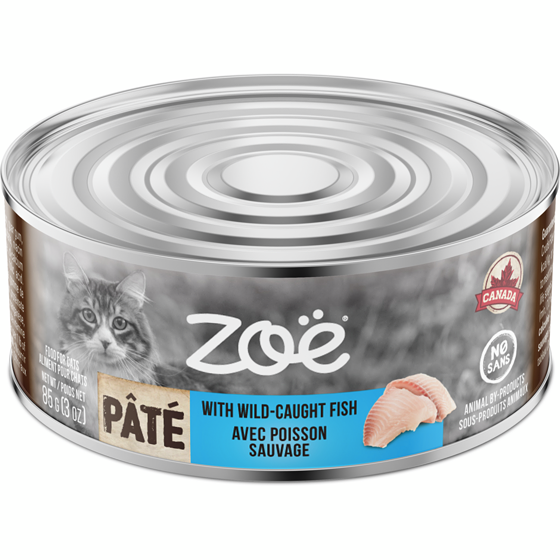Zoe Wild Caught Fish Cat Pate 85 g, $1.75/100g