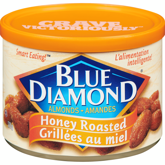 Blue Diamond Amandes rôties au miel 170 g, 3,52 $/100g