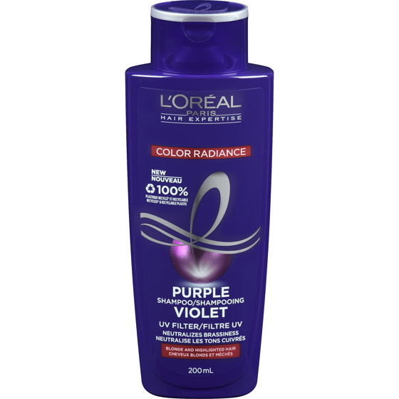 L'Oreal Paris Purple Shampoo 200 ml, $4.00/100ml