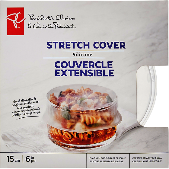 le Choix du Président Pc Silicone Stretch Lid 15 Cm 1 ea, 7,49 $/1ch