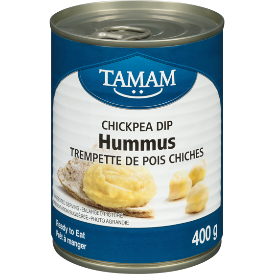 Tamam Hummus aux pois chiches 400 g, 0,50 $/100g