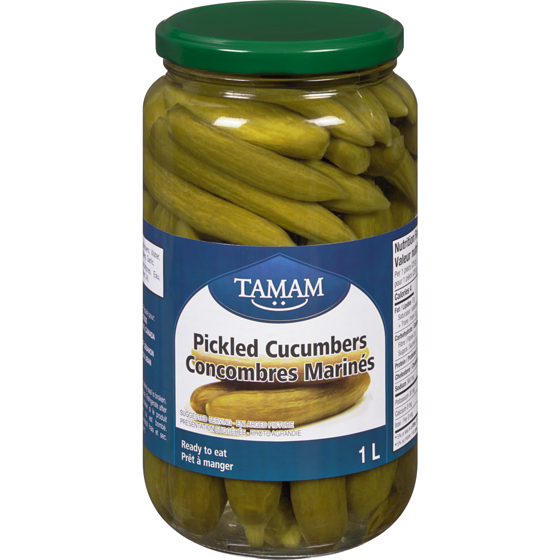 Tamam Cornichons 1 kg, 0,58 $/100g
