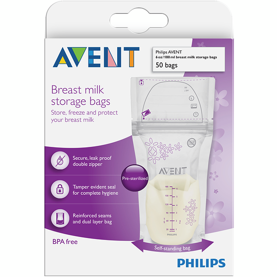 Phillips Sachets De Conservation Pour Lait Maternel 1 ea, 12,49 $/1ch