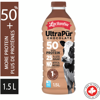 Lactantia Lait au chocolat ultrafiltré 1 % 1.5 l, 0,41 $/100ml