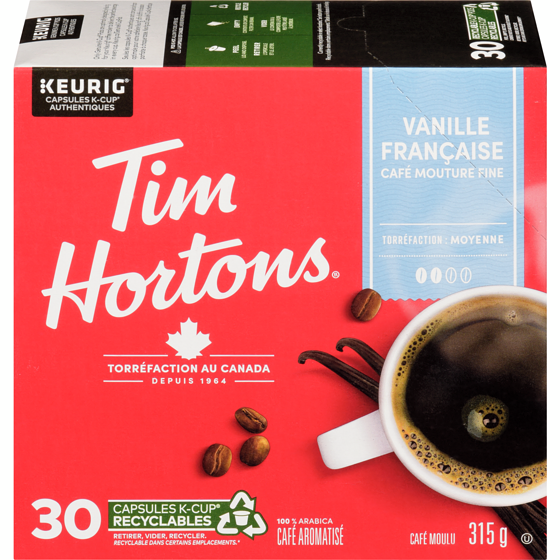 Tim Hortons Glaçage À La Vanille 30 ea, 0,97 $/1ch
