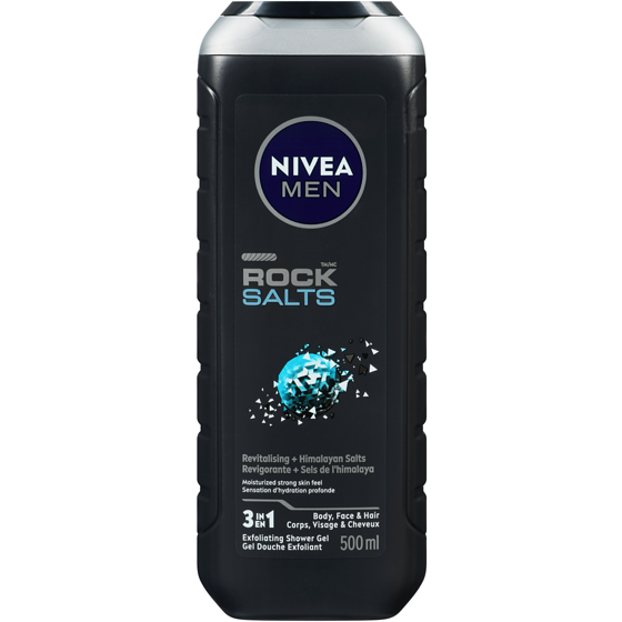 Nivea NIVEA MEN NETT CORPS ROCK SALT 500 ml, 1,06 $/100ml