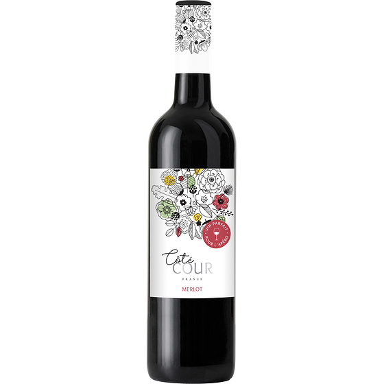 Cote Cour Merlot Red Wine (ID required at pick-up) 750 ml, $1.73/100ml