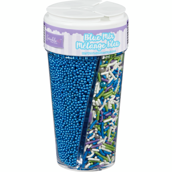 Twinkle Baker Decor Sprinkles Twister Blue Mix 140 g, $3.56/100g