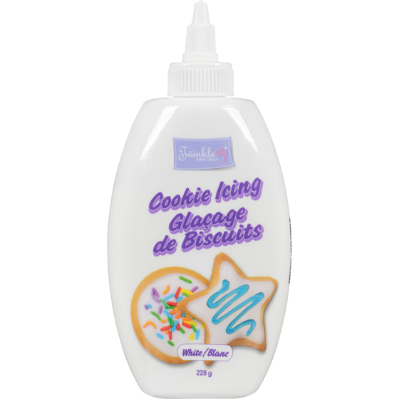 Twinkle Baker Decor Cookie Icing, White 228 g, $2.19/100g