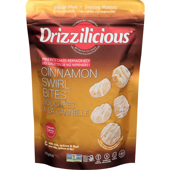 Drizzilicious Cinnamon Swirl Bites 113 g, $3.97/100g
