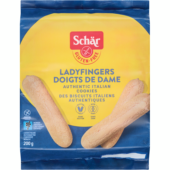 Schar Gf Ladyfingers      200 g, $5.25/100g