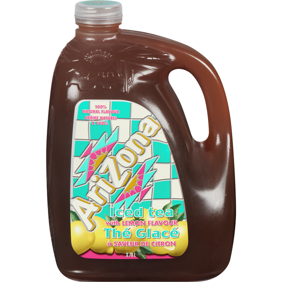 Arizona Lemon Tea 3.78 l, $0.22/100ml