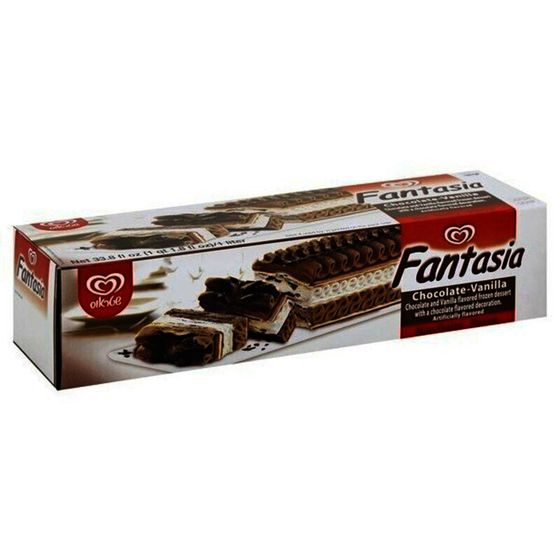 Strauss Kosher Fantasia Frozen Dessert, Chocolate-Vanilla 500 g, $3.20/100g