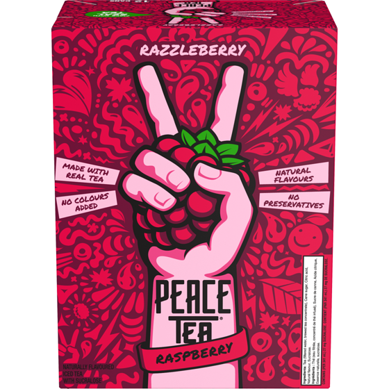 Peace Tea Iced Tea Razzleberry Cans 12x341.0 ml, $0.18/100ml