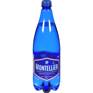 Montellier Grapefriut Carbonated Natural Spring Water 1 l, $0.23/100ml