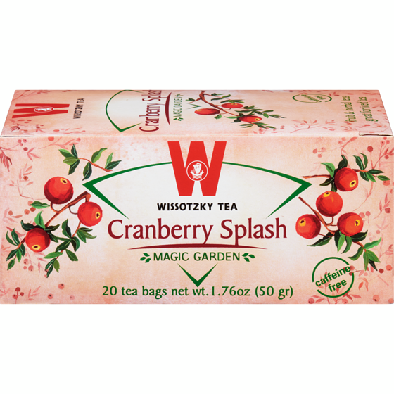 Wissotzky Magic Garden Fruit & Herbal Teas Cranberry Splash 44 g, $6.80/100g
