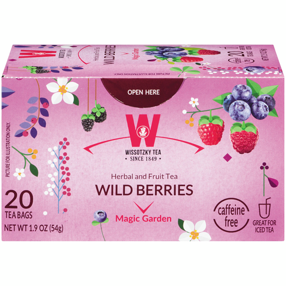Wissotzky Tisane de fruits, baies sauvages casher 54 g, 9,80 $/100g