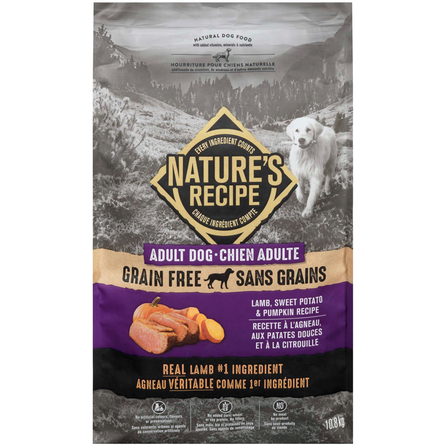 Nature's Recipe Adult Grain Free Lamb kg Dominion Stores