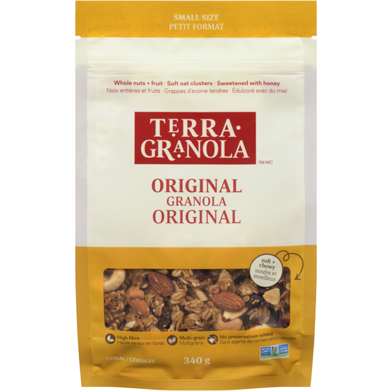Terra Breads Original Granola 340 g, $3.53/100g
