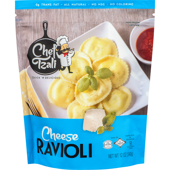 Chef Tzali Kosher Ravioli Cheese 340 g, $4.70/100g