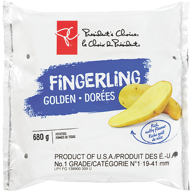 President's Choice Fingerling Potatoes 680 g, $0.44/100g