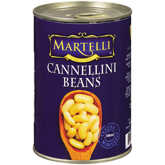Martelli It Cannellini Beans 398 ml, $0.50/100ml