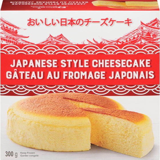 Delcato Japanese Cheesecake      300 g, $3.00/100g